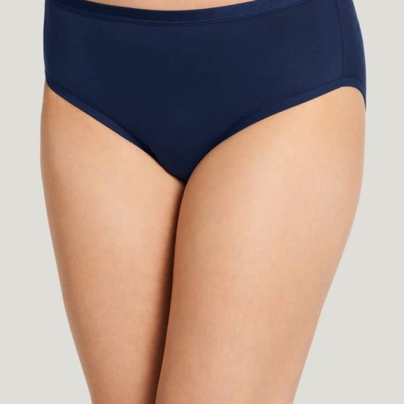 Jockey Women's Worry Free Heavy Absorbency Full Coverage Hipster Underwear 2585 - Picture 5 of 8